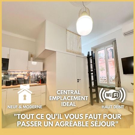 Appartements Neuf - Frontiere De Monaco - Clim - Wifi Cap-d'Ail Exteriör bild