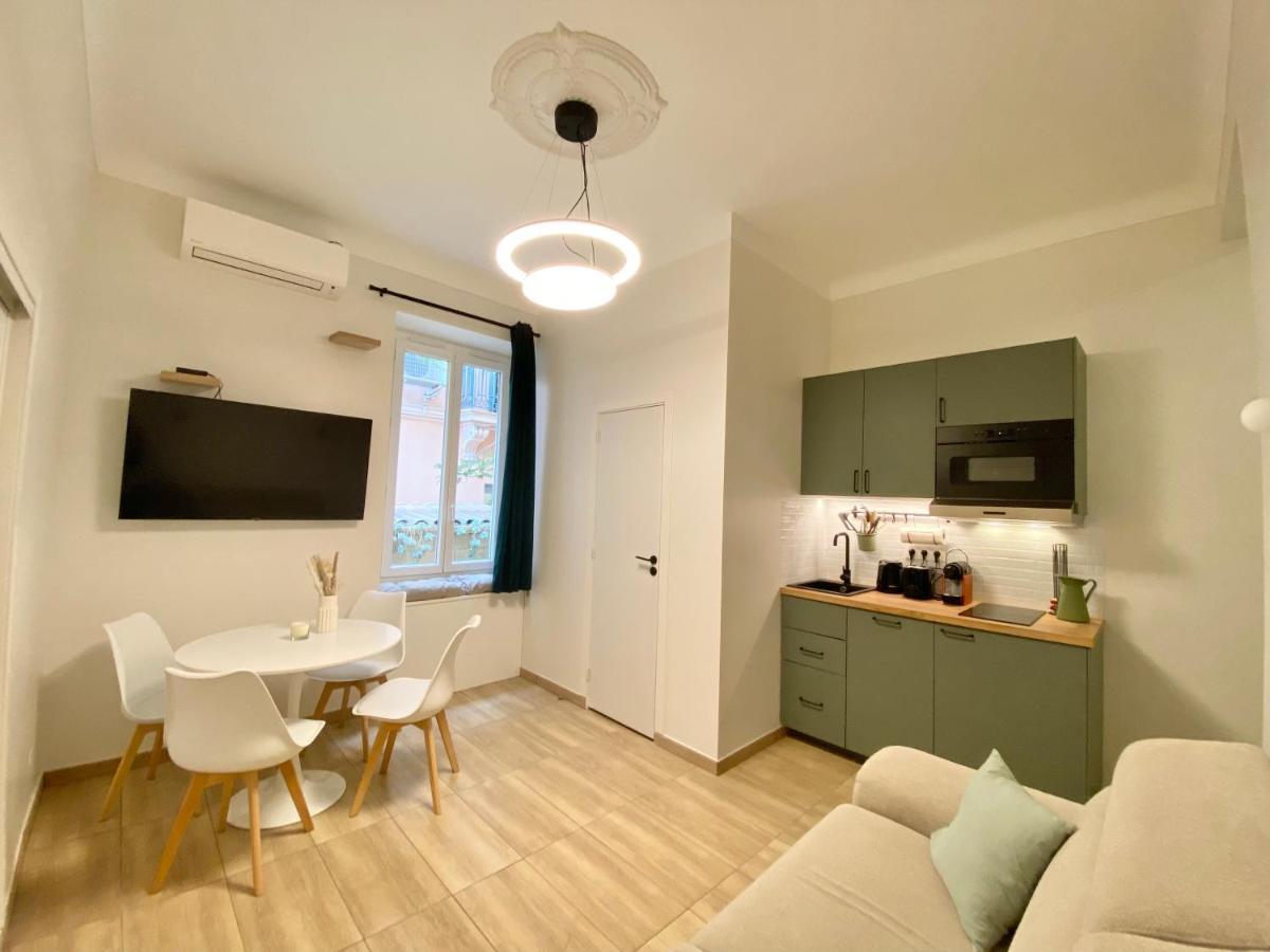 Appartements Neuf - Frontiere De Monaco - Clim - Wifi Cap-d'Ail Exteriör bild