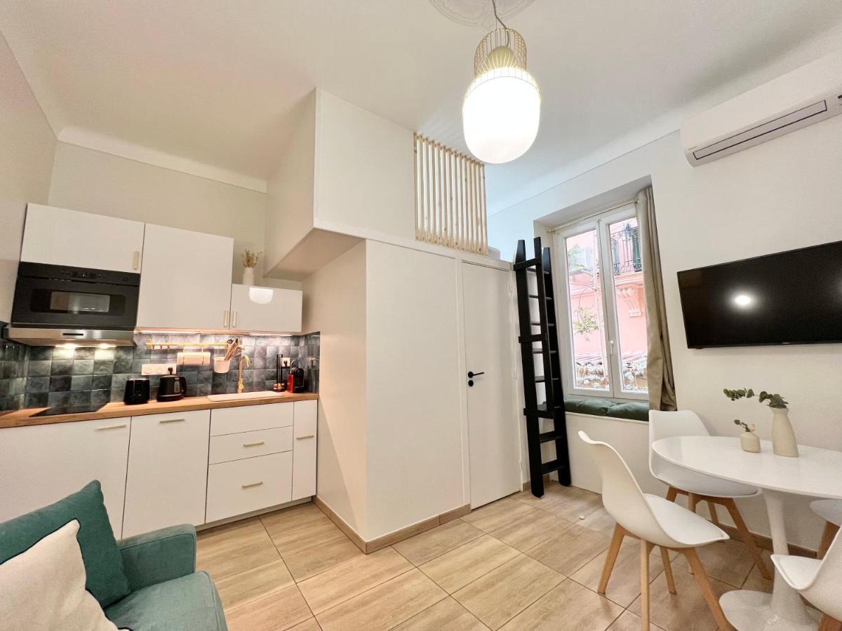 Appartements Neuf - Frontiere De Monaco - Clim - Wifi Cap-d'Ail Exteriör bild