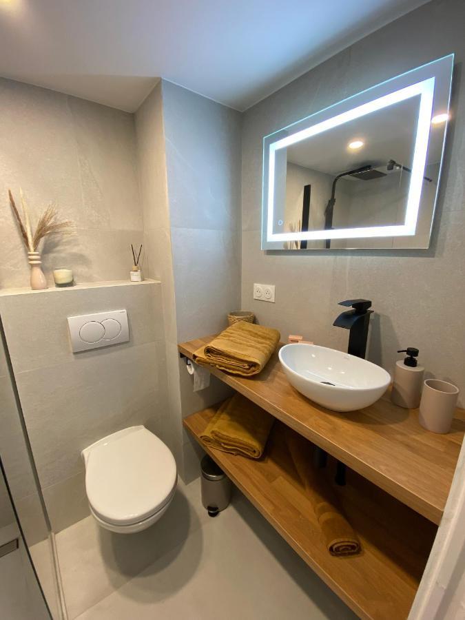 Appartements Neuf - Frontiere De Monaco - Clim - Wifi Cap-d'Ail Exteriör bild