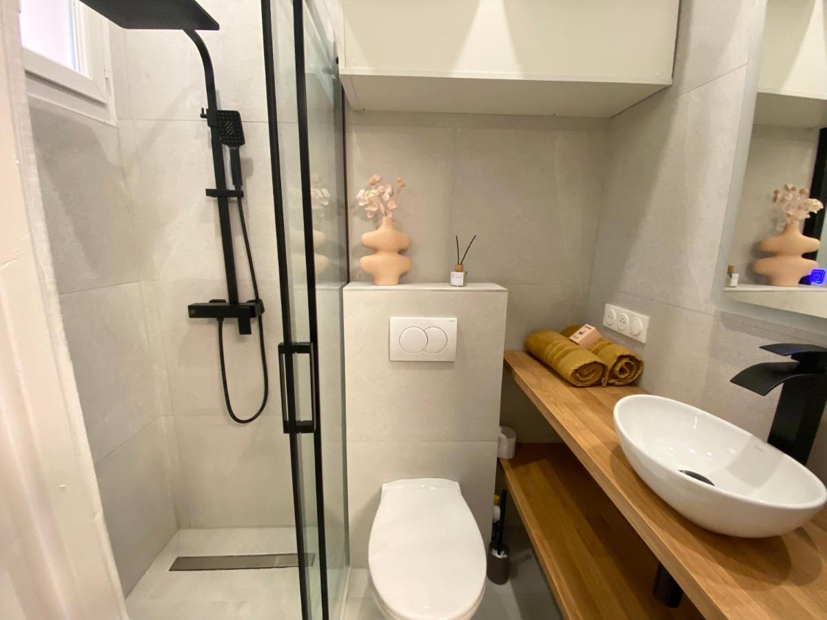 Appartements Neuf - Frontiere De Monaco - Clim - Wifi Cap-d'Ail Exteriör bild